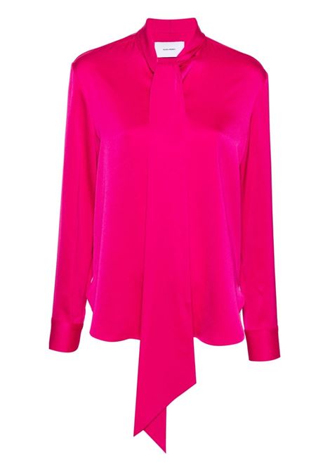 Pink long-sleeve satin blouse Alex Perry - women ALEX PERRY | T0191RE24RSPBRRY
